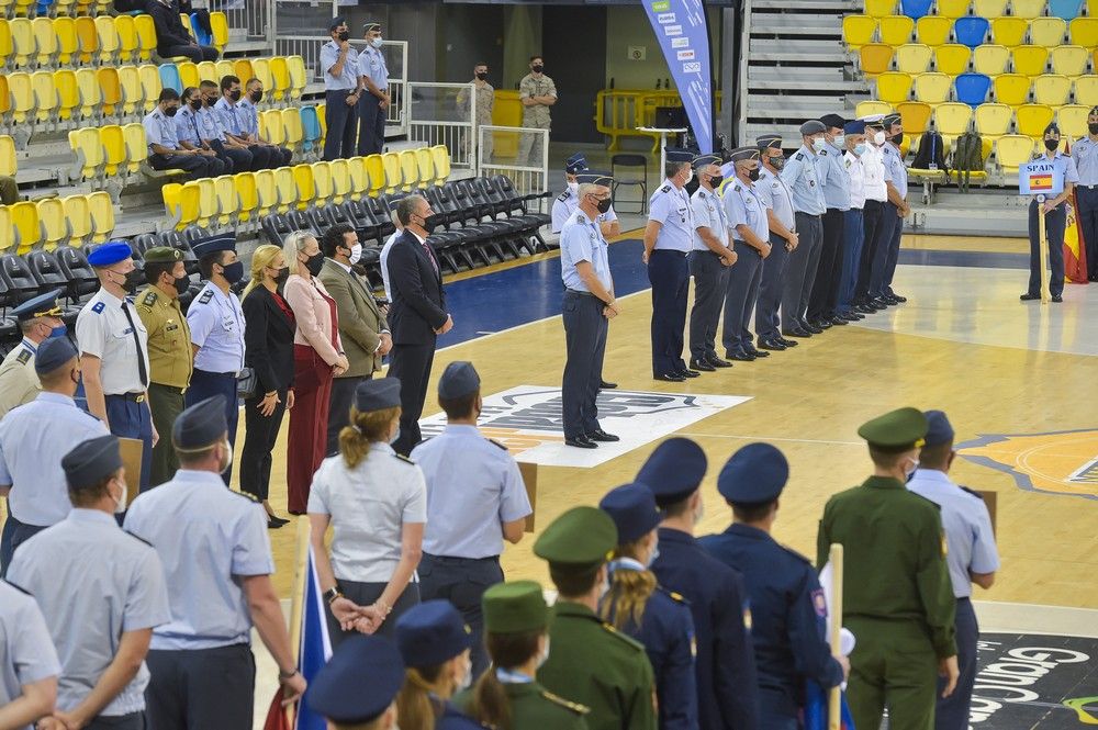 Ceremonia de clausura del Mundial de pentathlon aeronáutico