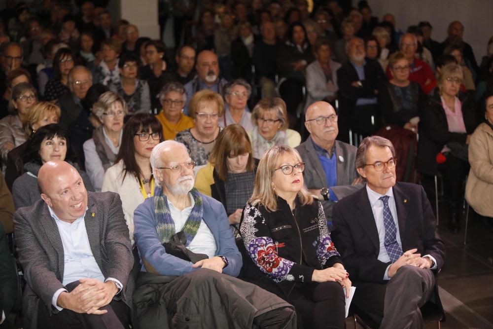 Artur Mas presenta Margaria de Arquer com a líder de Junts per Salt