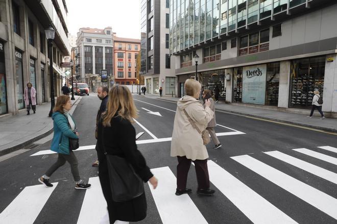 Así quedado la reforma de la gijonesa plaza del Carmen (en imágenes)