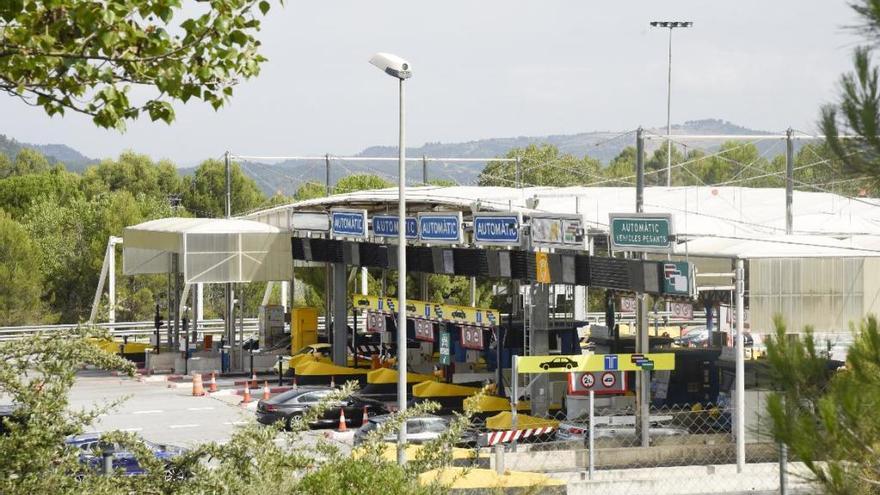 Peatge de Sant Vicenç a l&#039;autopista C-16