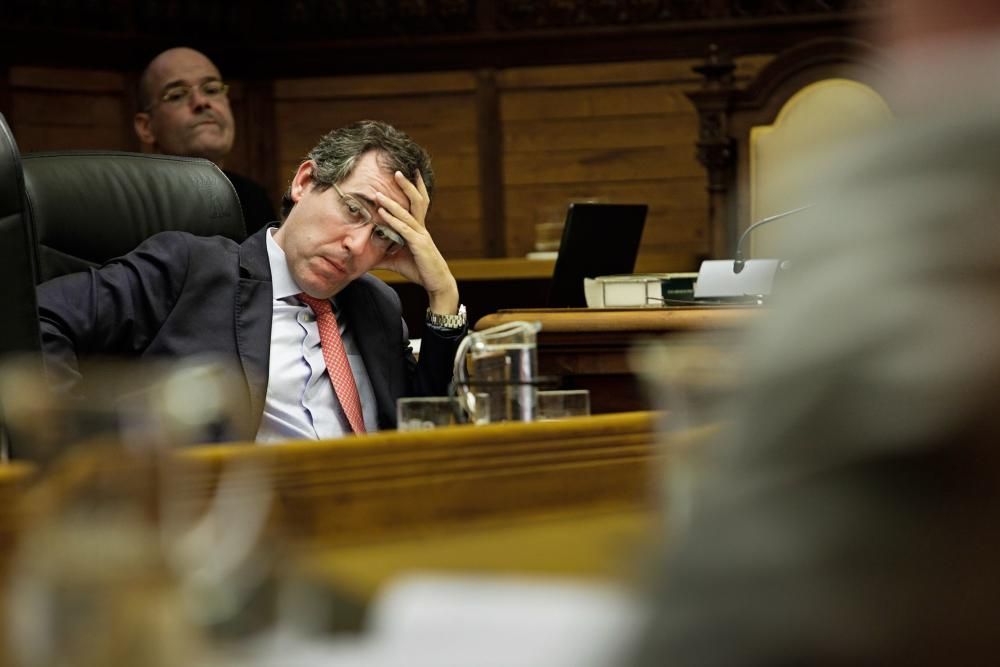 Pleno en el Ayuntamiento de Gijón