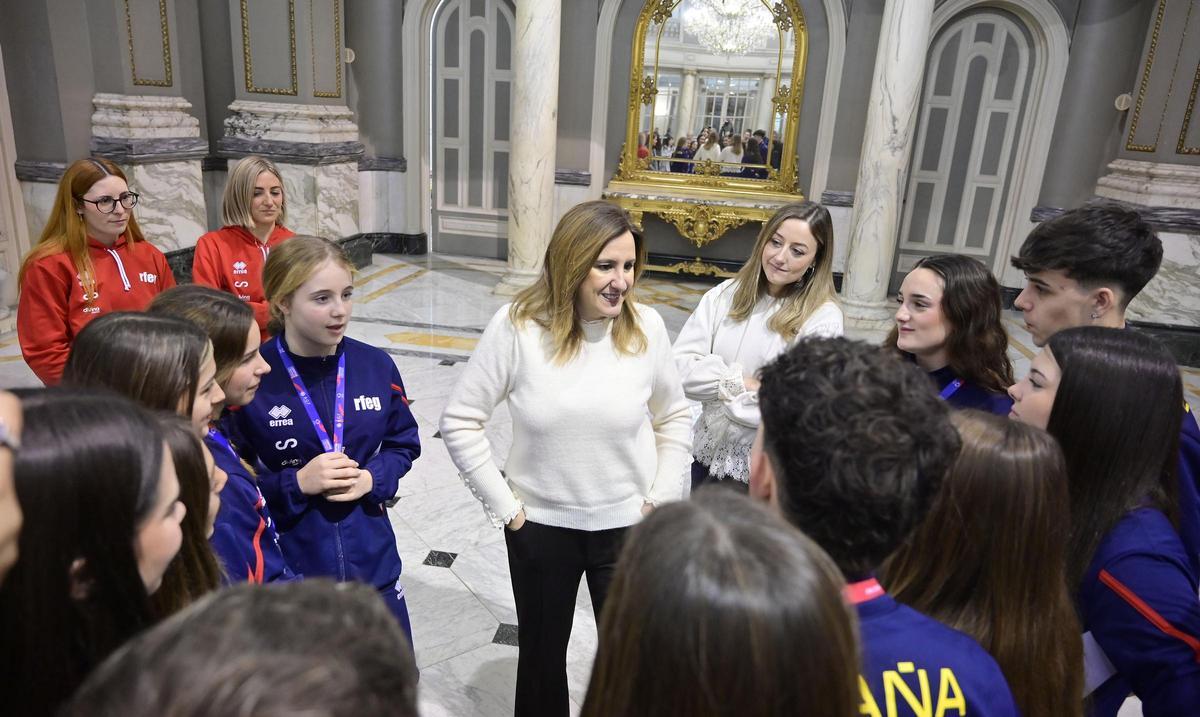 Catorce gimnastas del Club Aerogym participaron en el Campeonato de Europa celebrado en Ganja (Azerbaiyán) del pasado mes de noviembre de 2024.