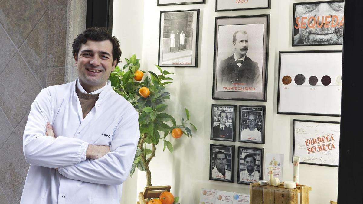 El presidente de la firma castellonense Dermo-Suavina, Vicente Calduch.