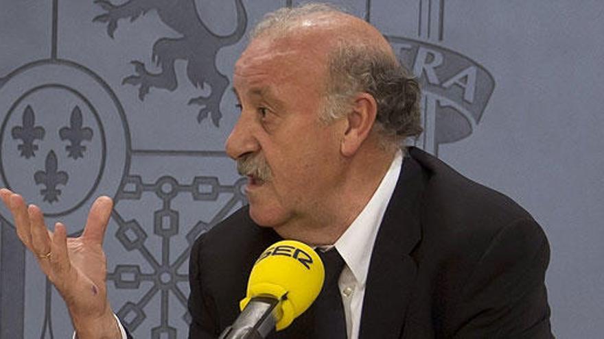 Del Bosque: &quot;En la selección no notamos lo de Cataluña&quot;