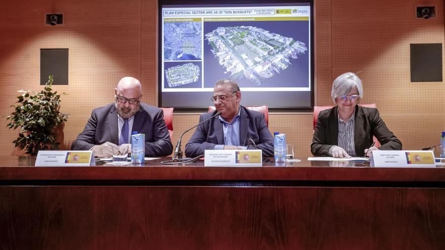 Delegación del Gobierno defiende que no invitó a los vecinos del Parc de ses Fonts porque no están inscritos en el registro oficial