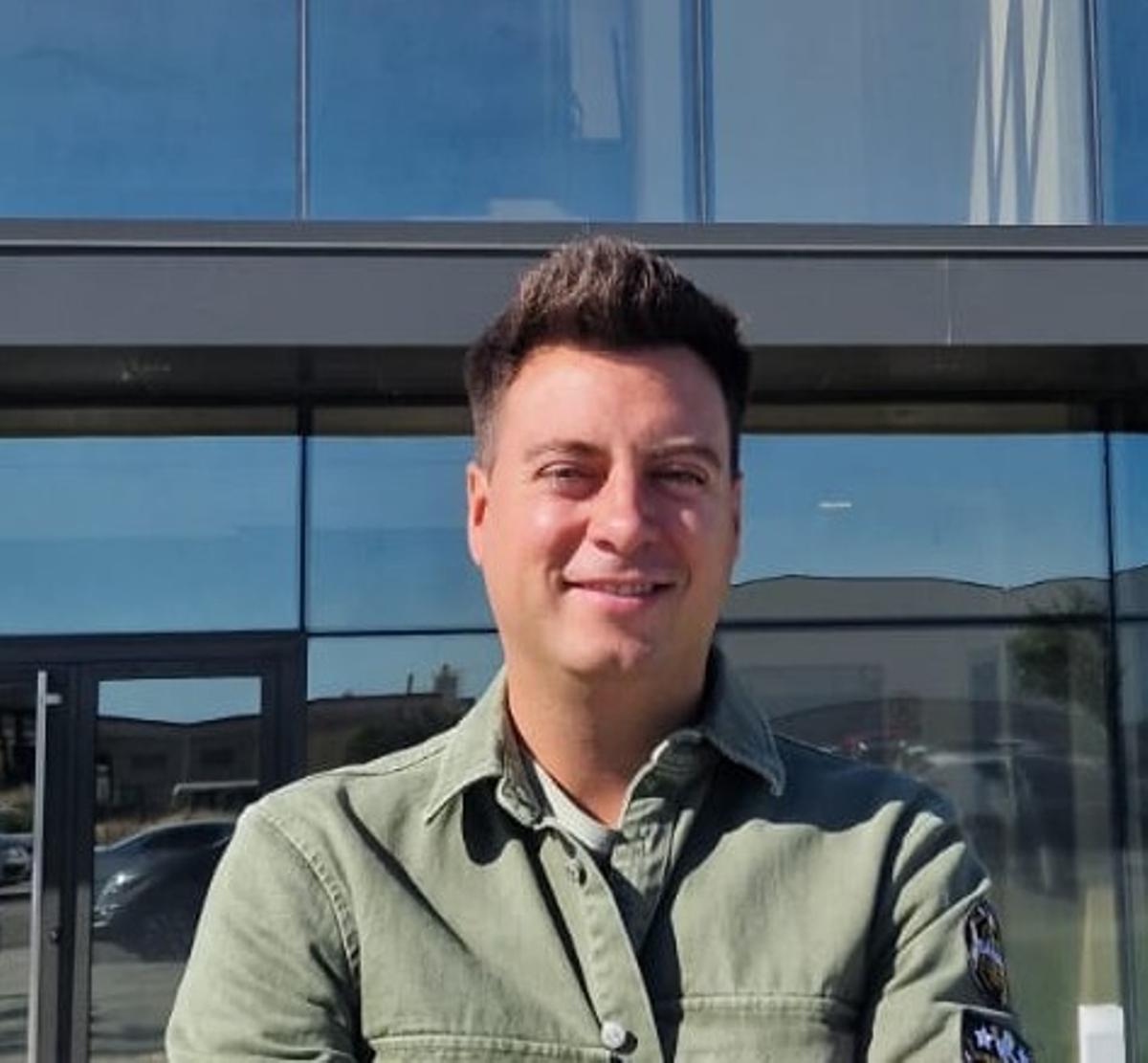 Rubén García, responsable de Transporte de Ventas de Cárnicas Cinco Villas.