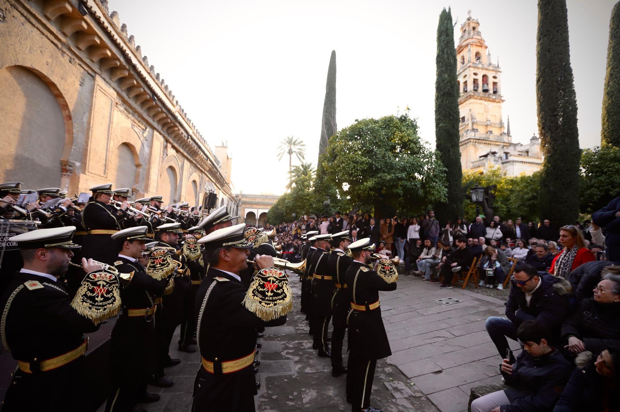 Las bandas cofrades toman el Patio de los Naranjos