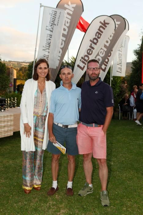 Entrega de premios del torneo de golf LA NUEVA ESPAÑA trofeo Liberbank