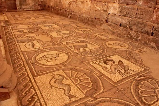 Mosaico en Petra