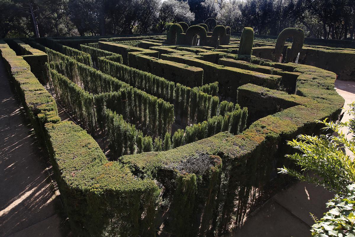 Parc del Laberint dHorta, estado actual y rincones a reformar