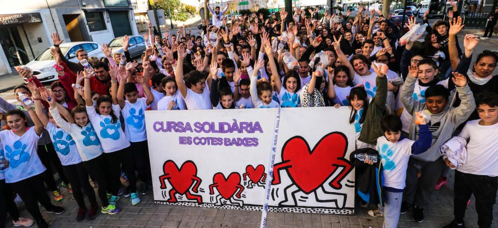 Carrera solidaria de Cotes Baixes en Alcoy