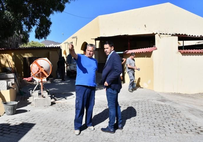 25/09/19 TELDE.  La antigua Fábrica de Azúcar de Telde, está siendo acondicionada por alumnos de PFAE.     FOTÓGRAFA: YAIZA SOCORRO.  | 25/09/2019 | Fotógrafo: Yaiza Socorro