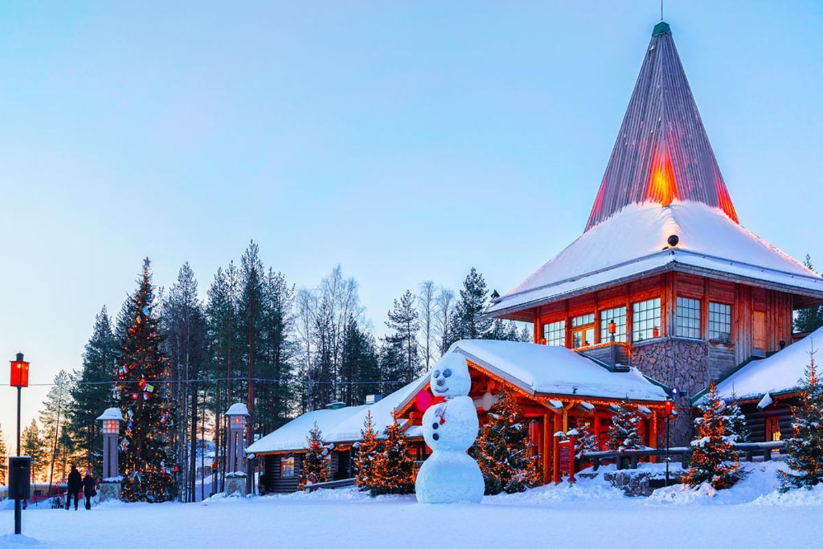 La casa de Papá Noel es uno de los atractivos de Laponia