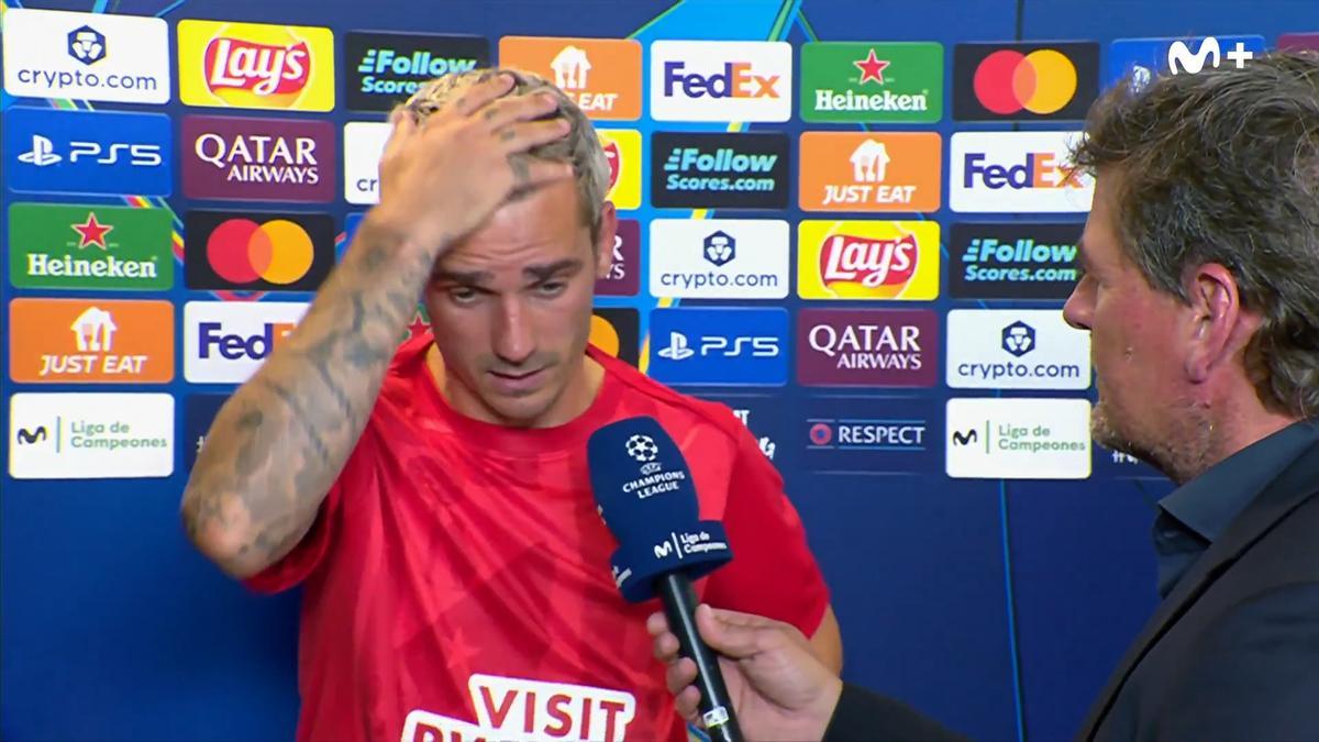 Griezmann sobre el partido de vuelta: "Va a ser un bonito partido para jugarlo..."