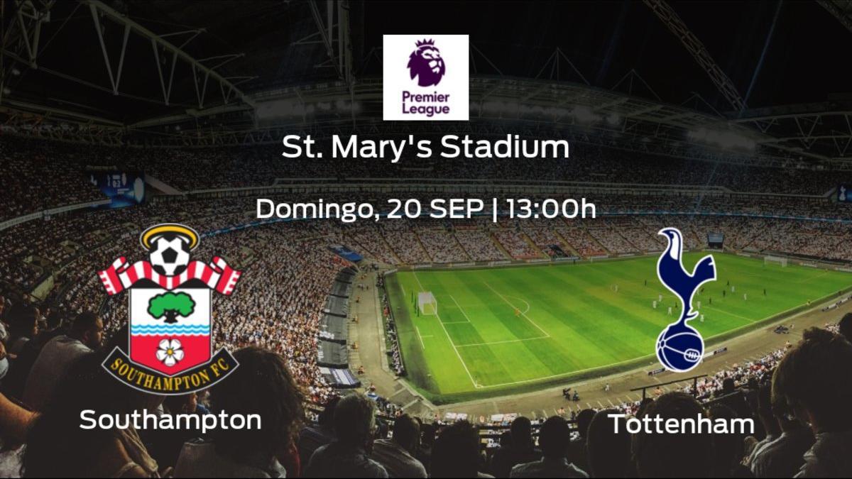 Previa del partido de la jornada 2: Southampton - Tottenham Hotspur