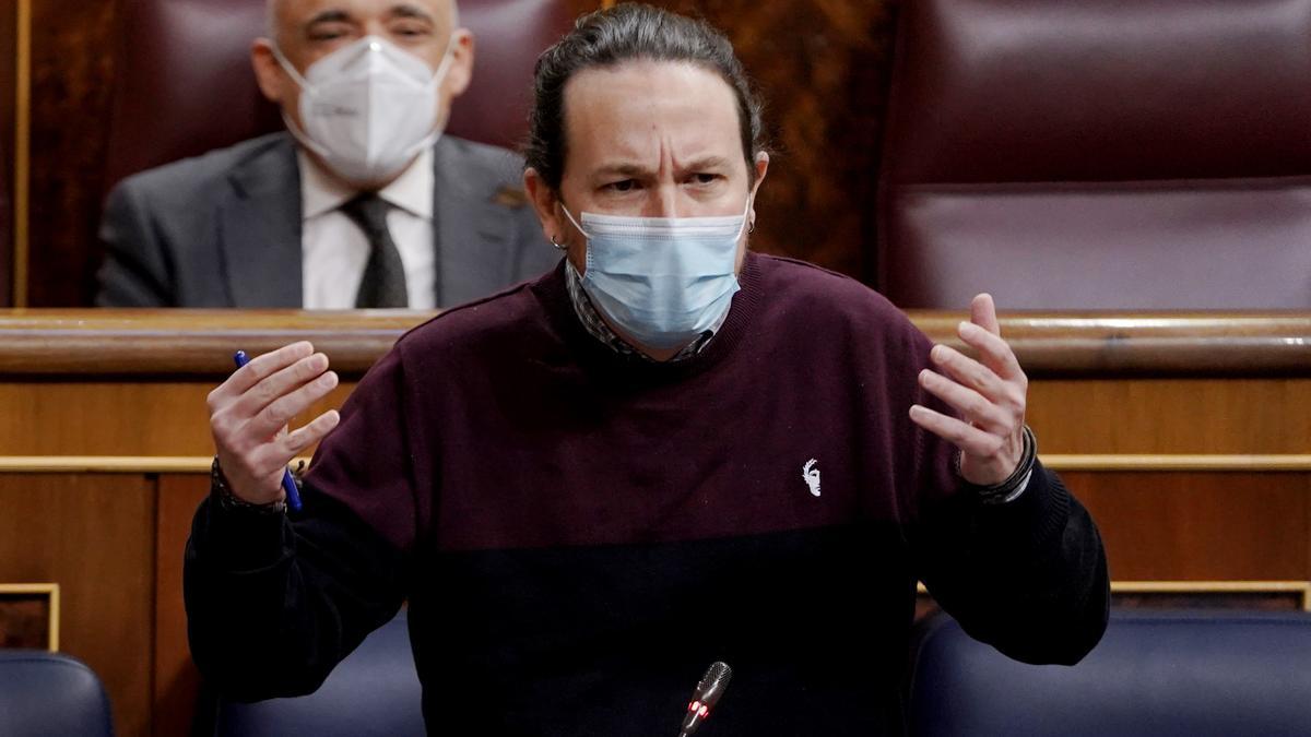 El vicepresidente segundo del Gobierno, Pablo Iglesias