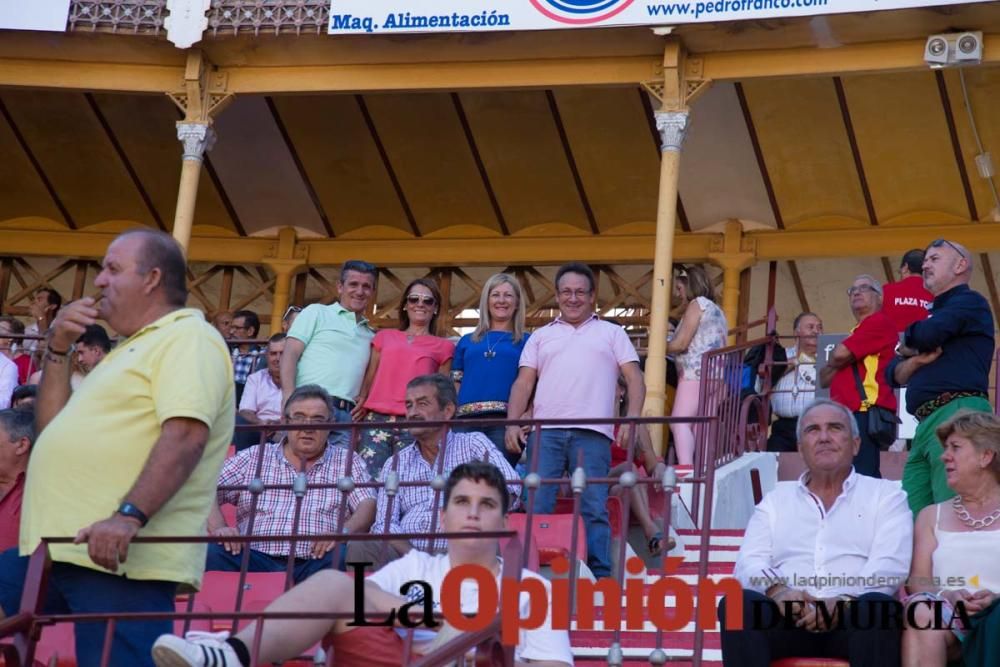 Ambiente en la corrida de rejones de la Feria de M