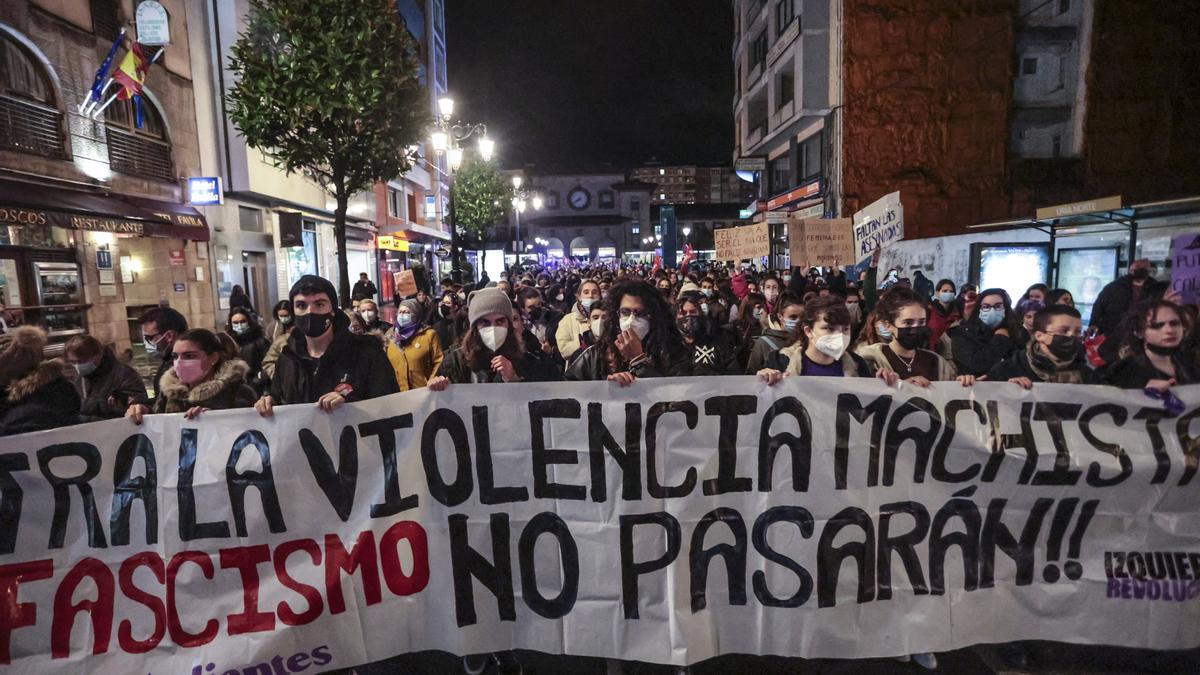 Asturias muestra su rechazo a la violencia contra las mujeres: todas las protestas por concejos