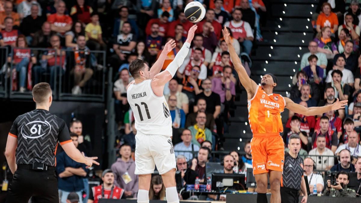 Mario Hezonja fue uno de los más destacados del Madrid en el segundo periodo