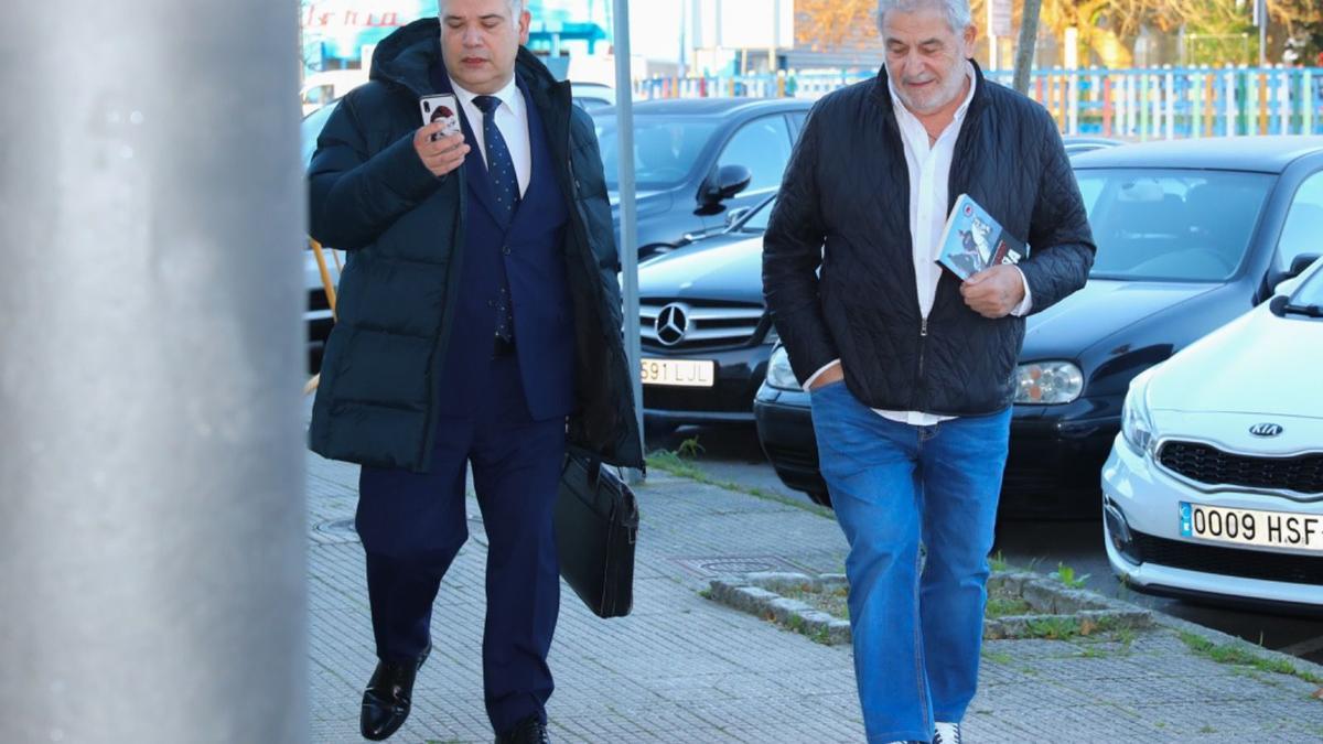 Laureano Oubiña, en el juicio a los productores de la serie 'Fariña'.