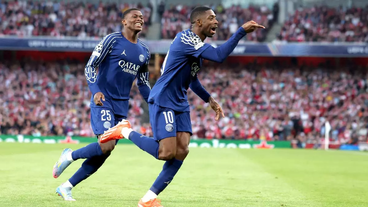 Demb谷l谷, la gran estrella: el top 10 de figuras del Arsenal-PSG