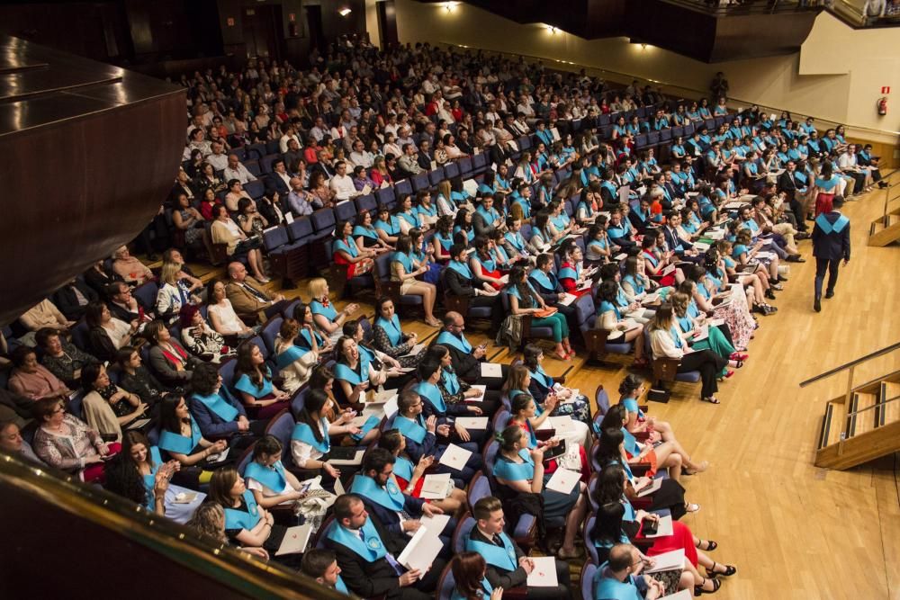 Graduación de la Facutad de Filosofía y Letras en el Auditorio