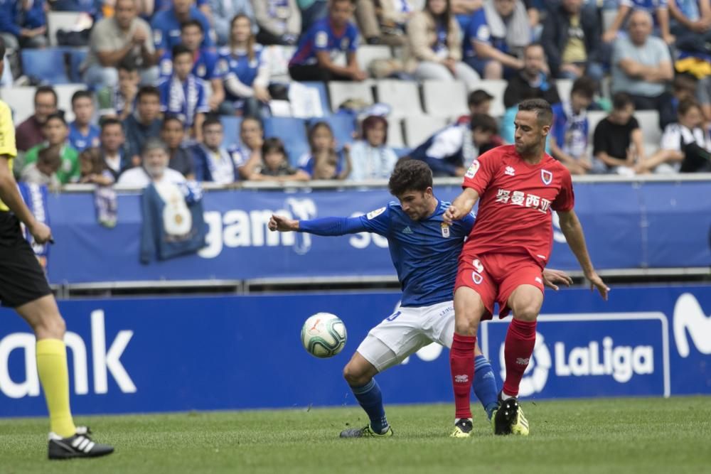 El partido del Oviedo ante el Numancia, en imágenes.