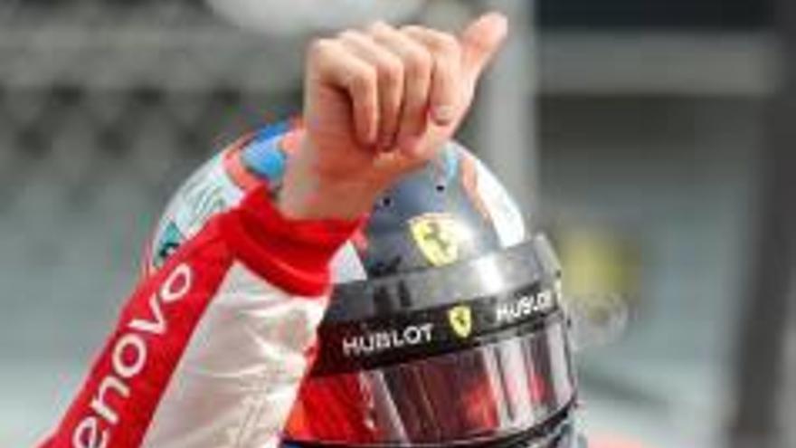 Raikkonen sortirà davant del seu company Vettel, avui a Monza