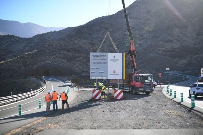 Comienzan las excavaciones de la II fase de la carretera de La Aldea