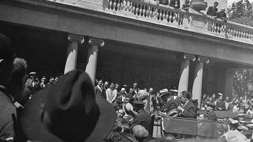 Trobada una nova fotografia de la famosa visita del president Macià a Manresa, el 1931