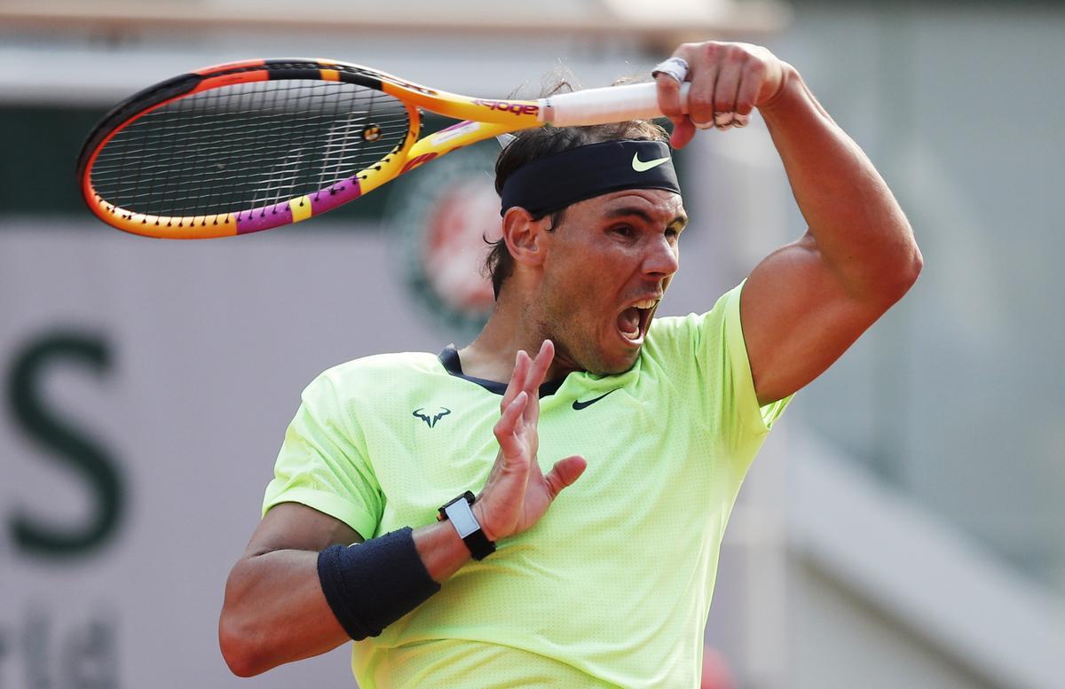 Rafa Nadal en Roland Garros