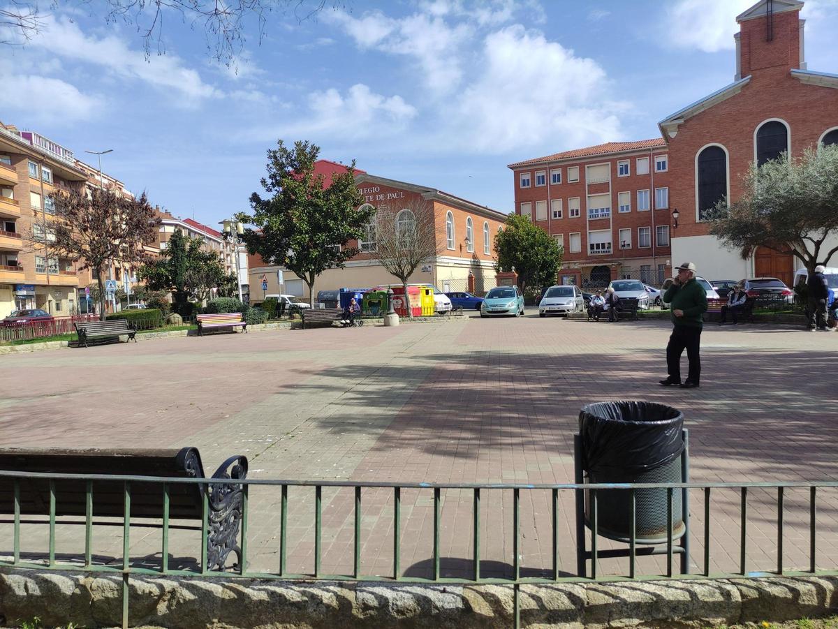 Plaza Virgen de la Vega de Benavente.