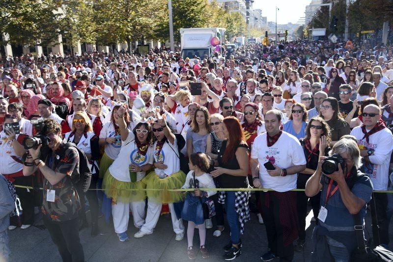 Desfile del Pregón de Interpeñas