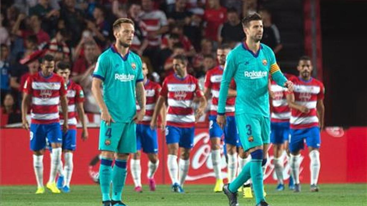 El Granada sorprende al Barça en la primera jugada (ES)