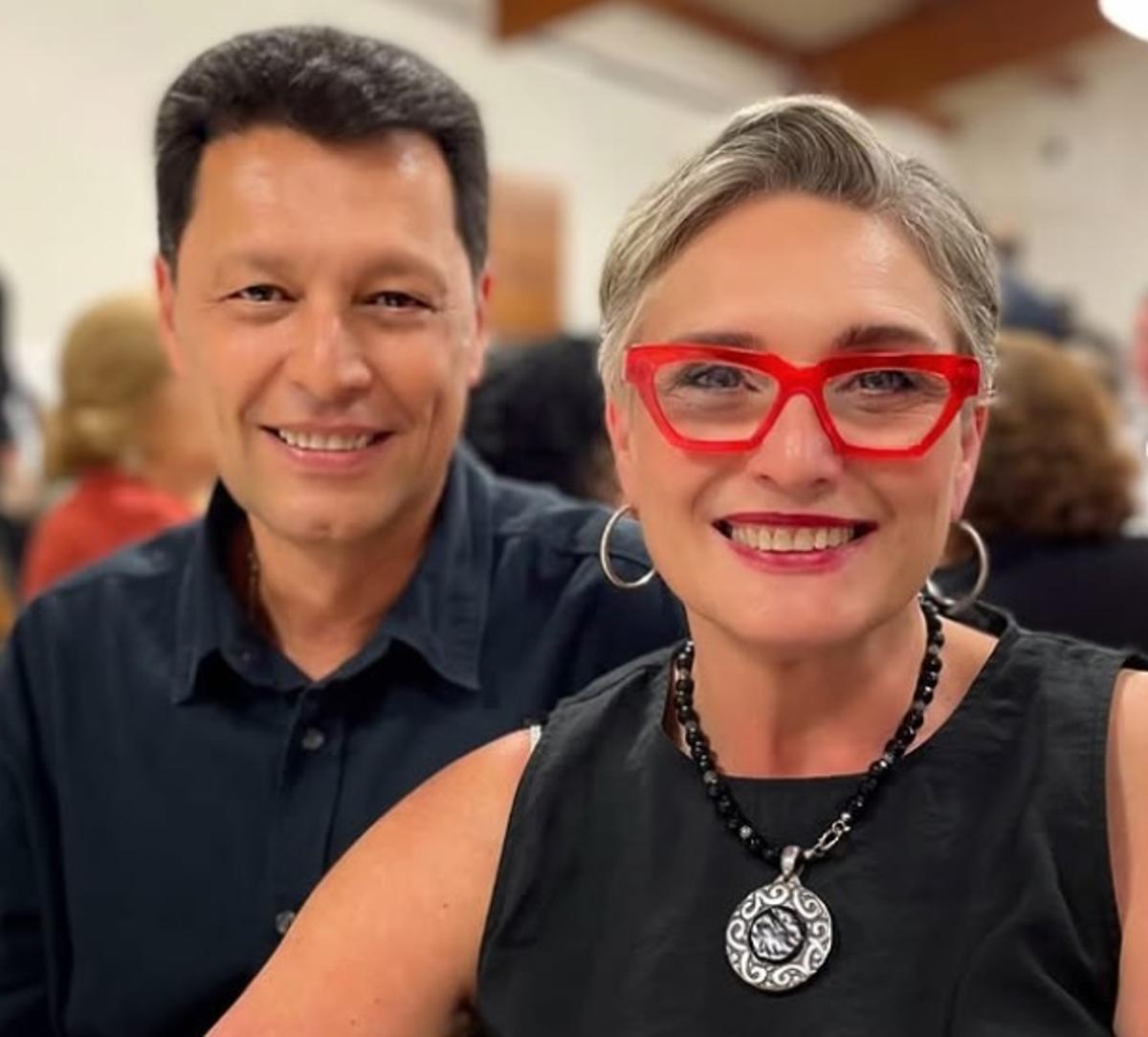 Horacio y su mujer María Alejandra.