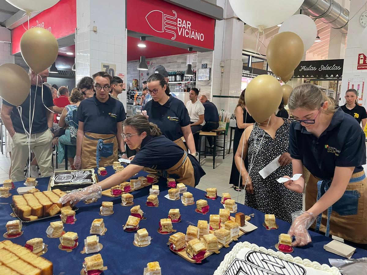 Buenísimos dulces para cerrar los actos del 70 aniversario del Mercat de Dénia