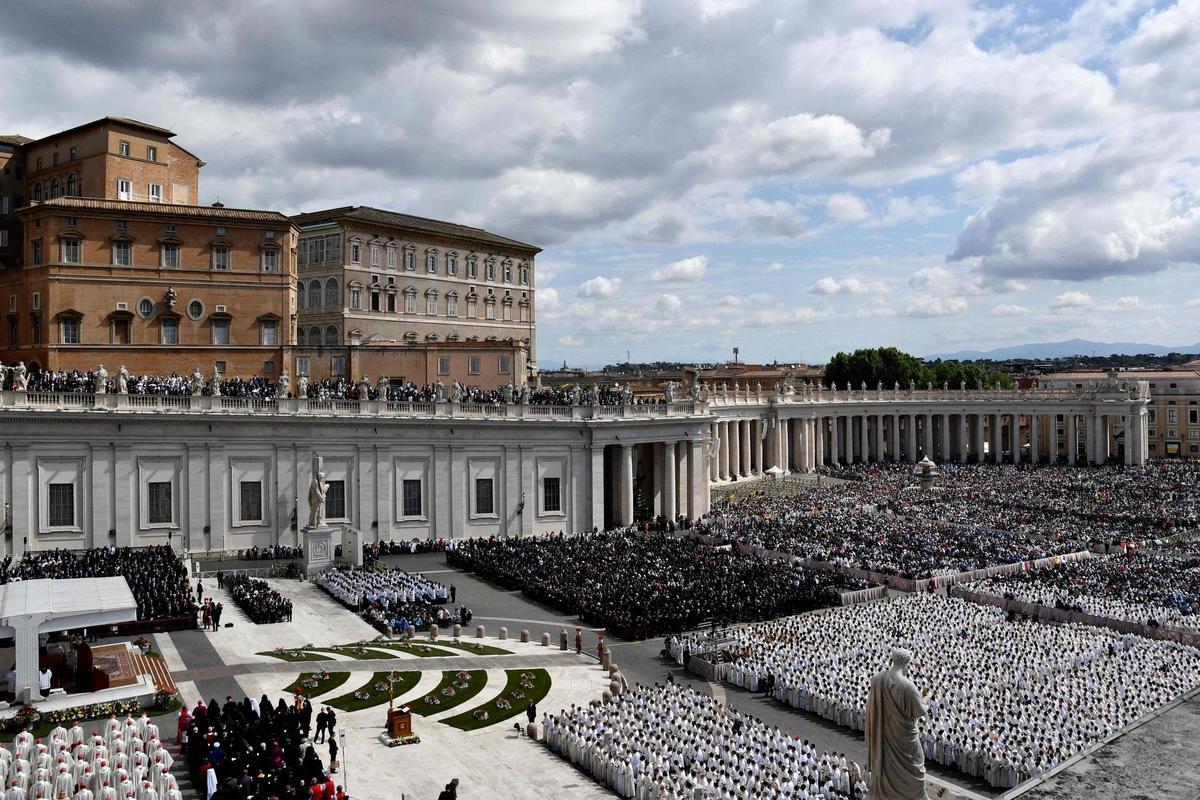Misa de inicio del pontificado del papa León XIV