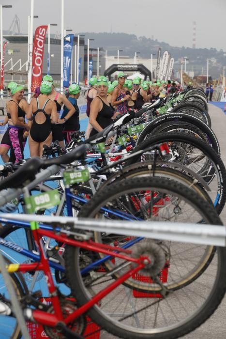 Trialtlón de la mujer en Gijón