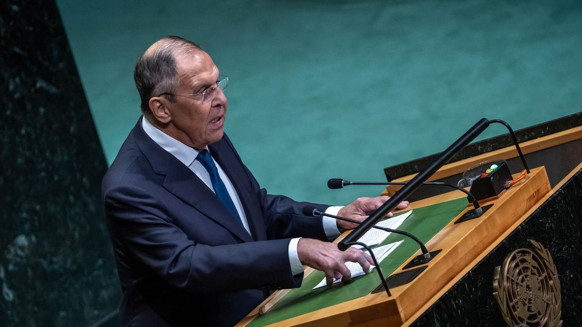 Lavrov advierte ante la ONU que «se cumplirán» los objetivos que Rusia se planteó al invadir Ucrania hace casi cinco años
