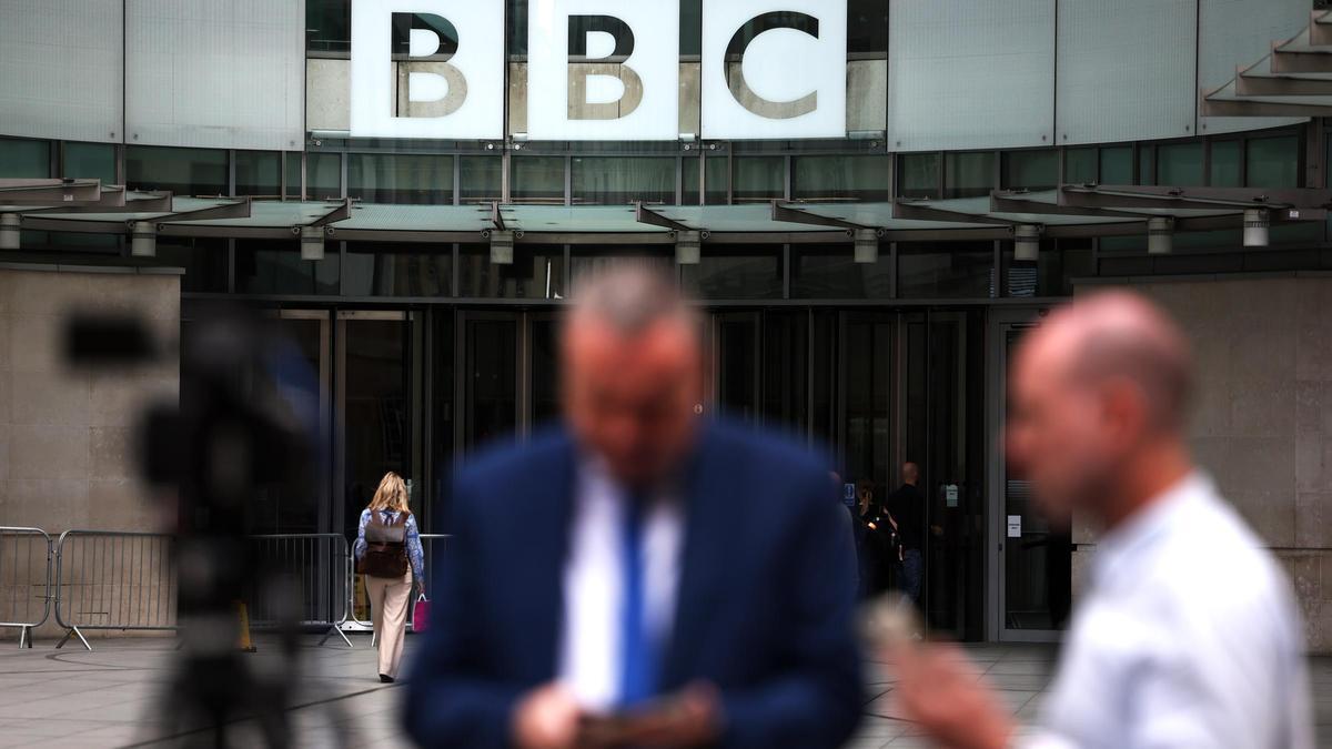 La sede de la BBC en Londres.