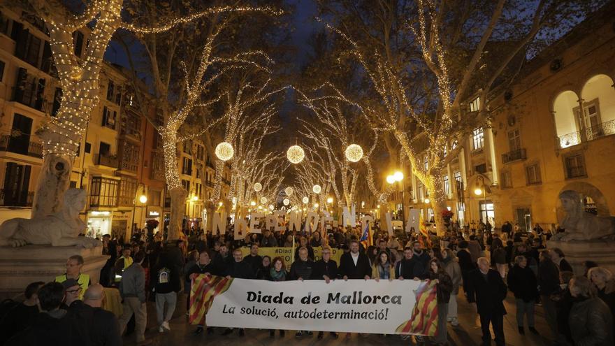 Más de mil personas reclaman que la Diada de Mallorca sea el 31 de diciembre &quot;como lo ha sido durante cientos de años&quot;