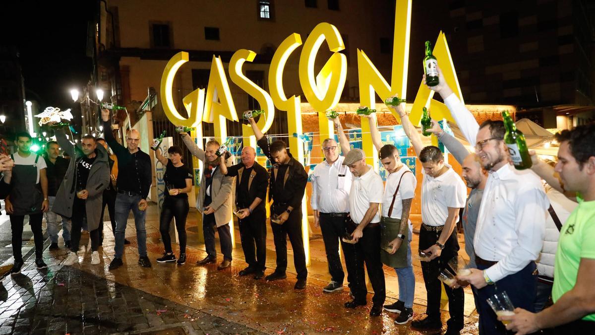 Escanciado en Gascona.