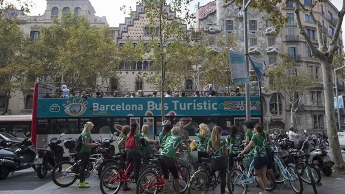 Turistas Barcelona