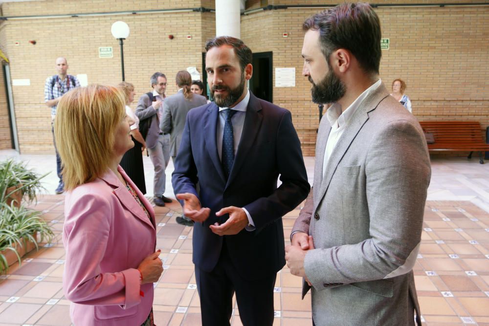 Eduardo Zorrilla, Daniel Pérez, Juan Cassá y Francisco de la Torre se han medido en la televisión andaluza en el segundo encuentro electoral televisado de lo que va de campaña.