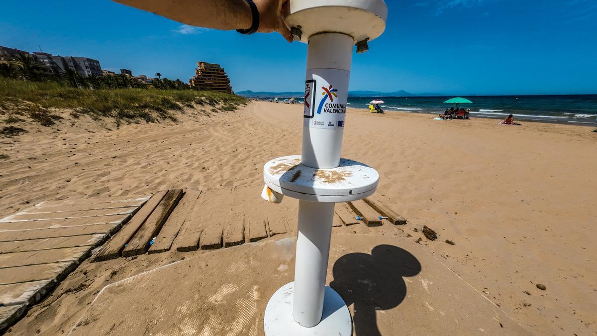 Lavapiés en Arenales del Sol que, como otros muchos, siguen sin funcionar a 14 de junio