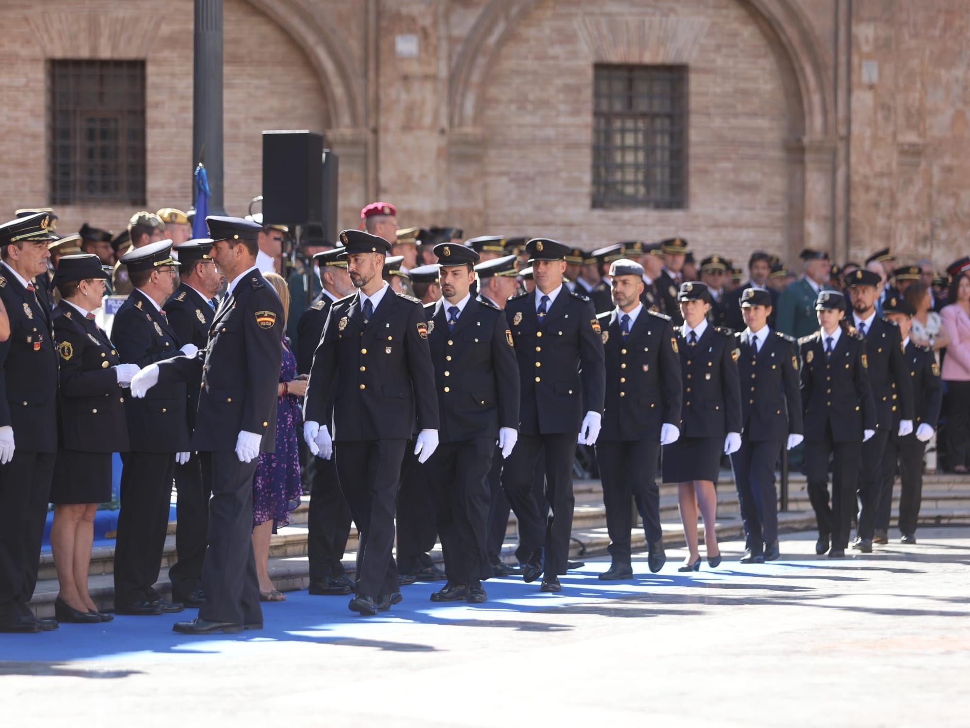 La Policía Nacional de Valencia celebra el Día de los Santos Ángeles Custodios