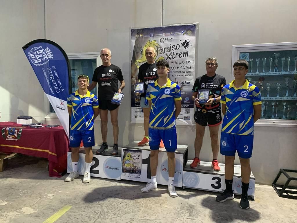 Entrega de premios del Cross Paraíso Xtreme