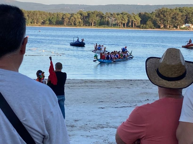 “I Travesía Barca de Pedra–Ruta Marítima Xacobea”.