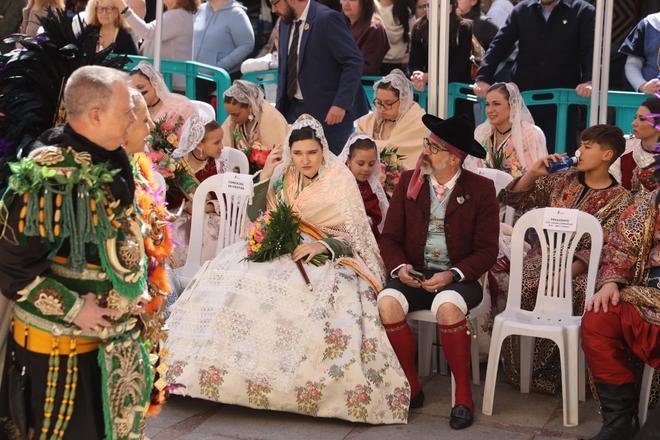 Así ha sido la ofrenda floral al patrón del municipio en San Vicente del Raspeig