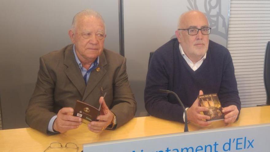 Gaspar Agulló y Pepe Pérez con los programas.